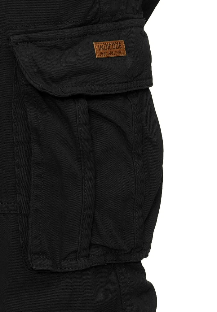 Vente flash ❤️ INDICODE 🔥 JEANS WILLIAM - Pantalon Cargo - New Black 👏 – Image 6