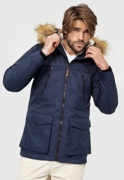 Coupon 🌟 INDICODE JEANS Parka - Navy ❤️
