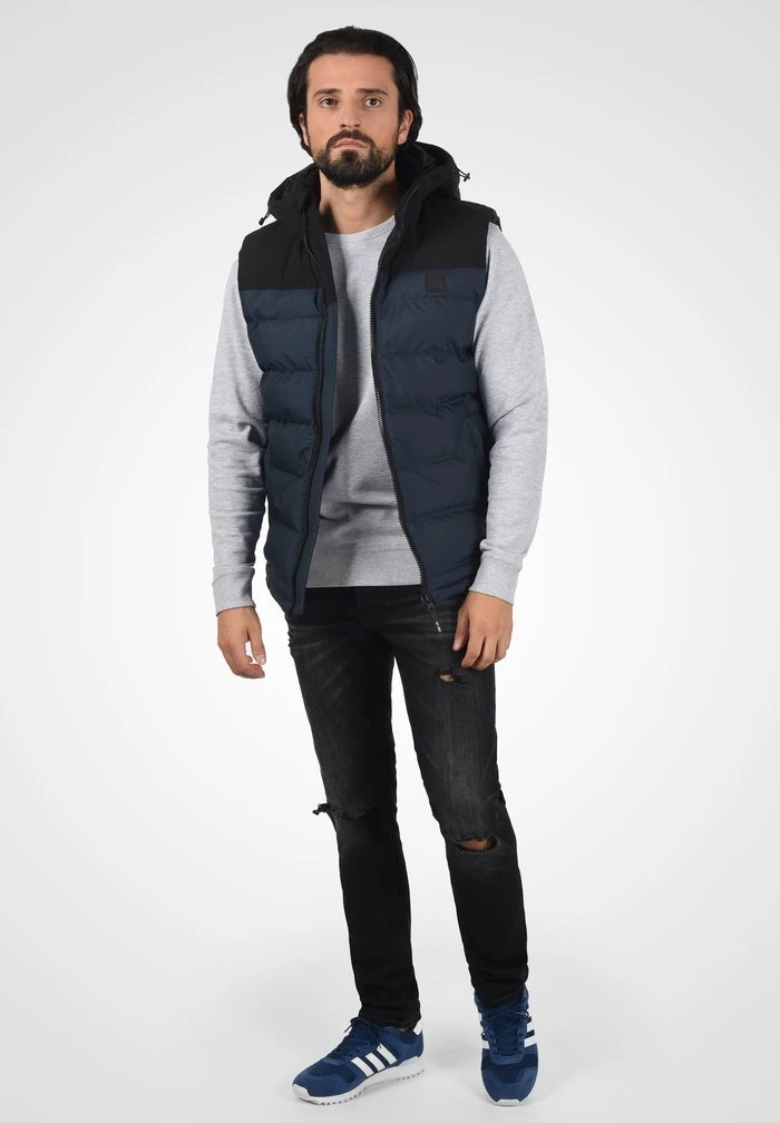 Grosses soldes đ INDICODE JEANS IDIULIUS - Veste Sans Manches - Navy đ â Image 2