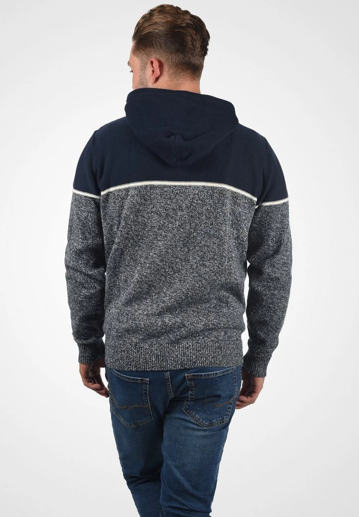 Promo ❤️ INDICODE ⌛ JEANS IDLYNDE - Sweat à Capuche - Navy 🎉 – Image 3