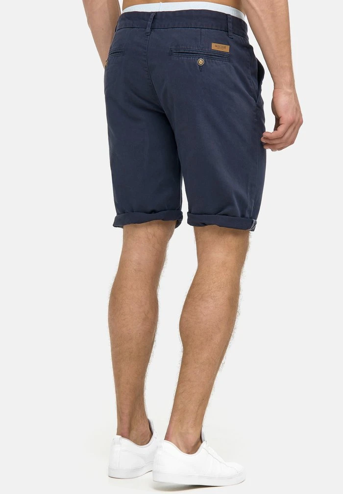 Vente flash đ„ INDICODE JEANS CASUAL FIT - Short - Blau Navy â â Image 3