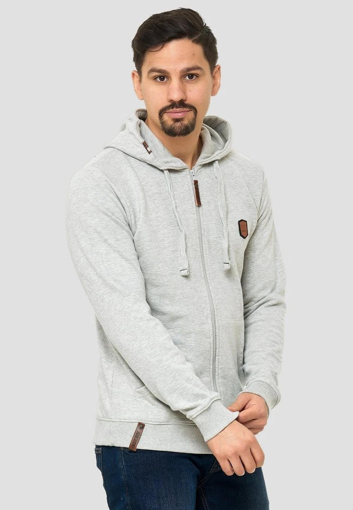 Les meilleures critiques de ⌛ INDICODE ⭐ JEANS Sweat à Capuche Zippé - Gray 🧨 – Image 3