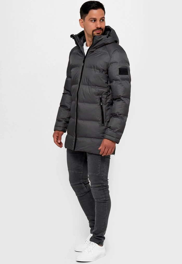 Meilleure vente ✔️ INDICODE ✔️ JEANS Veste D'hiver - Pewter 💯 – Image 2