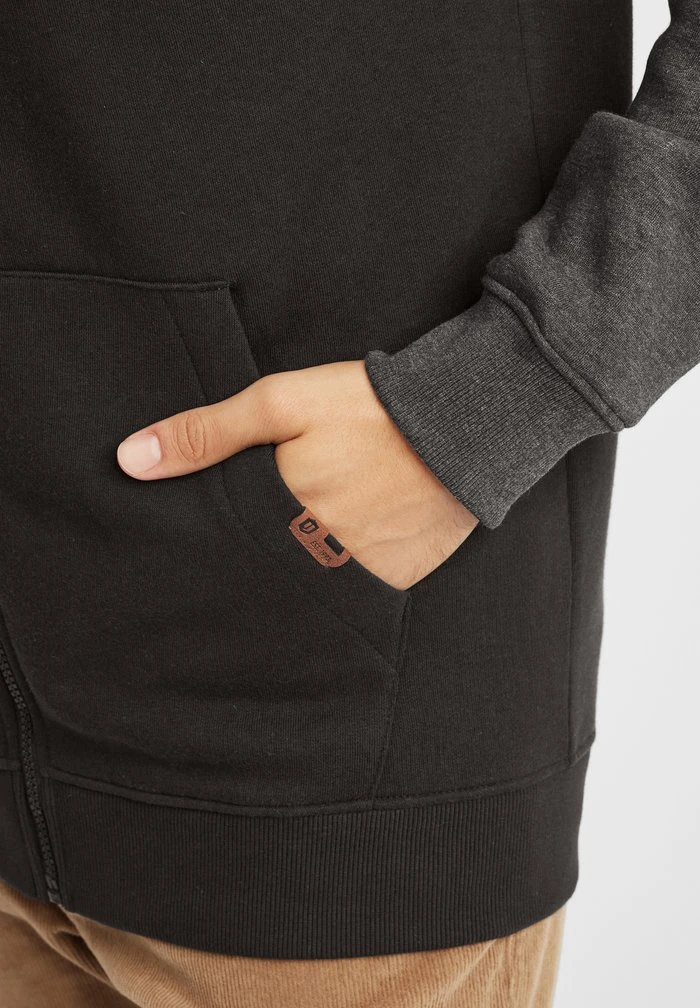 Meilleure vente đ„ INDICODE JEANS IDTERENCE - Sweat à Capuche Zippé - Black đ â Image 5