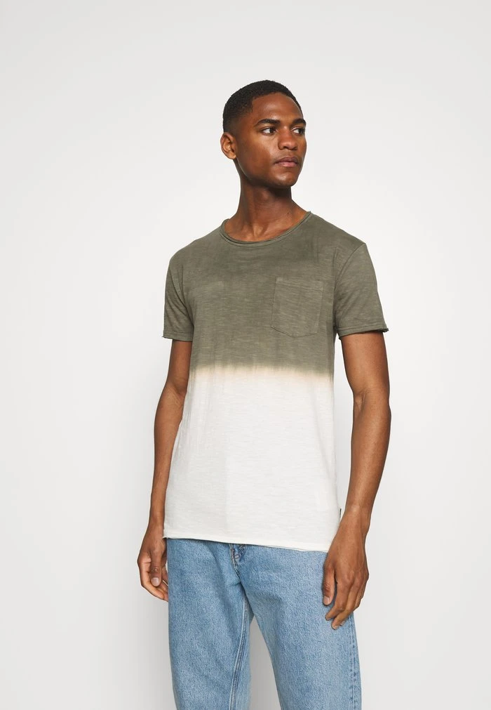 Tout neuf đ„° INDICODE JEANS HESS - T-shirt Imprimé - Army â