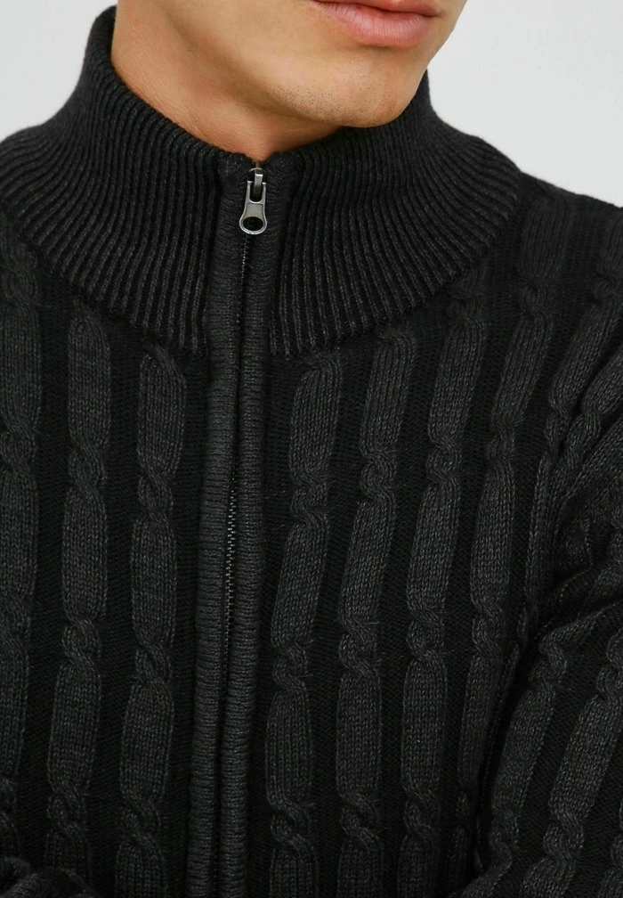 Sortie ✔️ INDICODE ✨ JEANS IDPAULOMO - Gilet - Charcoal Mix 😉 – Image 4