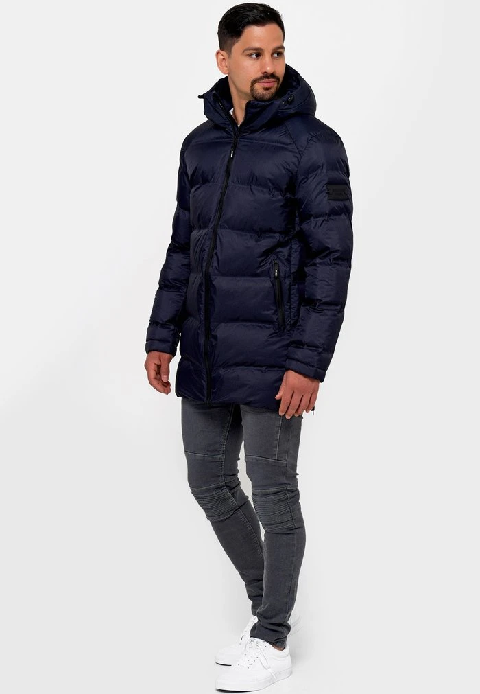Meilleure vente đ INDICODE JEANS Veste D'hiver - Navy â â Image 2