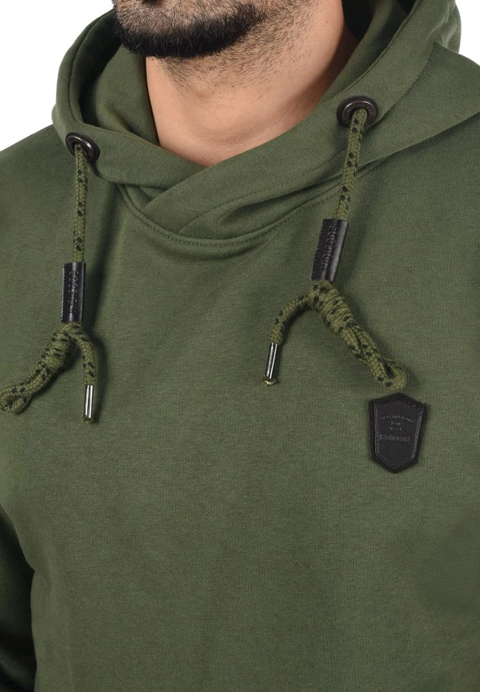 Vente flash đ INDICODE JEANS IDBARNEYS - Sweat à Capuche - Army â â Image 4