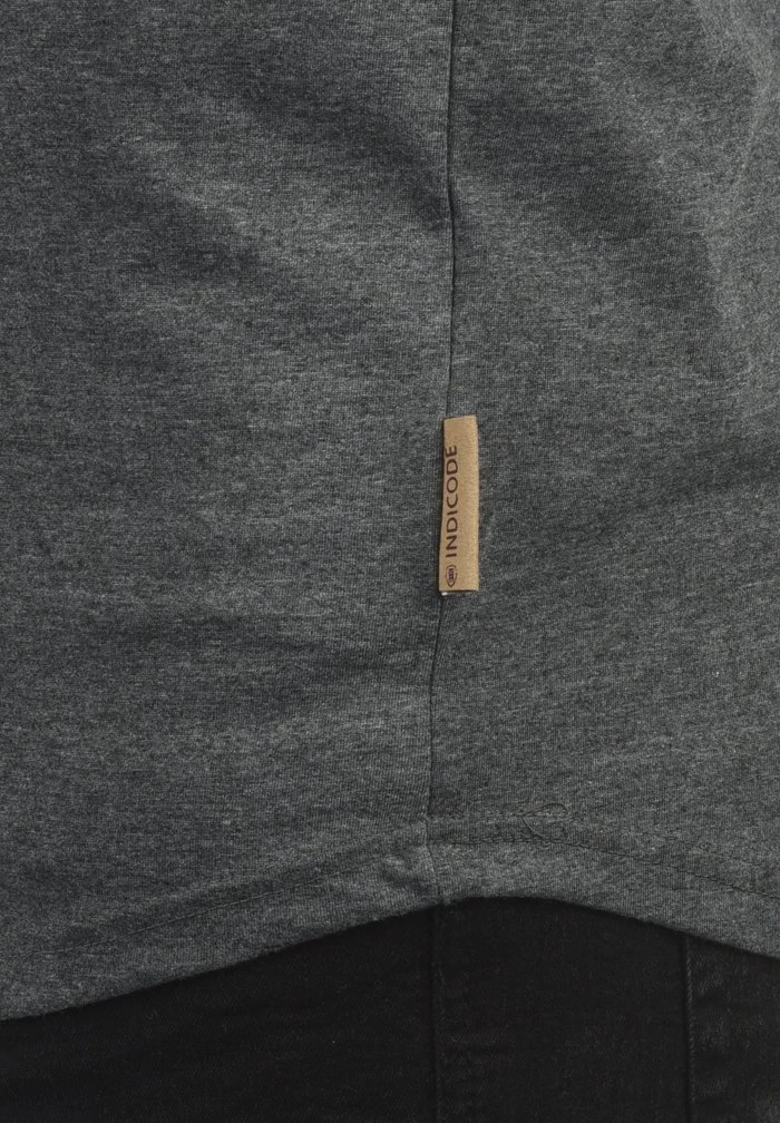 Coupon ⌛ INDICODE 🎉 JEANS IDART - T-shirt Imprimé - Grey Mix ✨ – Image 4