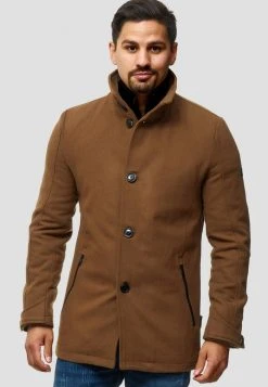 De gros 🔥 INDICODE JEANS MÄNTEL BRITTANY - Veste Mi-saison - Camel 😀