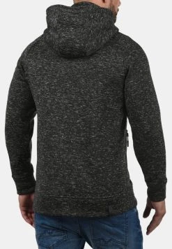 Budget 🥰 INDICODE JEANS IDCHILLINGWORTH - Sweat à Capuche Zippé - Dark Grey 🛒