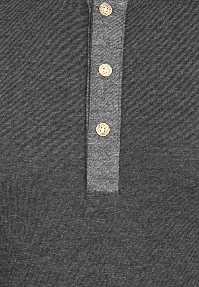 Tout neuf 🔥 INDICODE JEANS IDWINSTON - T-shirt à Manches Longues - Charcoal 😉 – Image 4