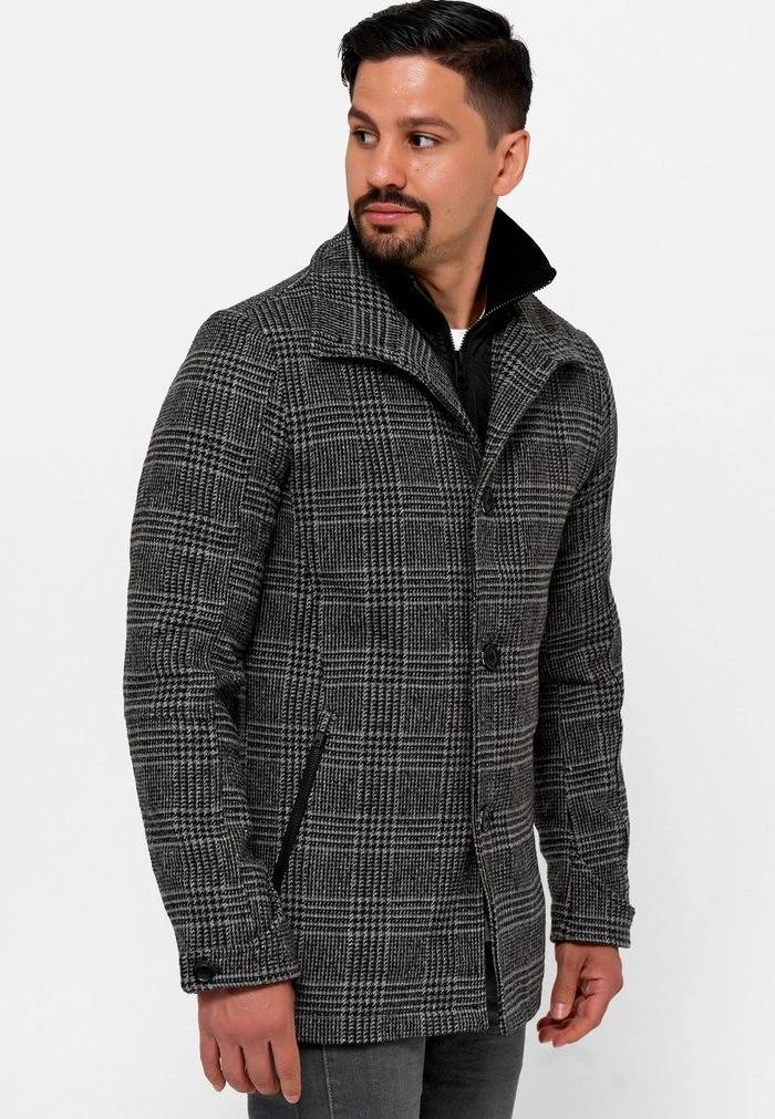 Grosses soldes 😉 INDICODE 😉 JEANS MÄNTEL BRITTANY - Veste Mi-saison - Raven ✔️ – Image 4