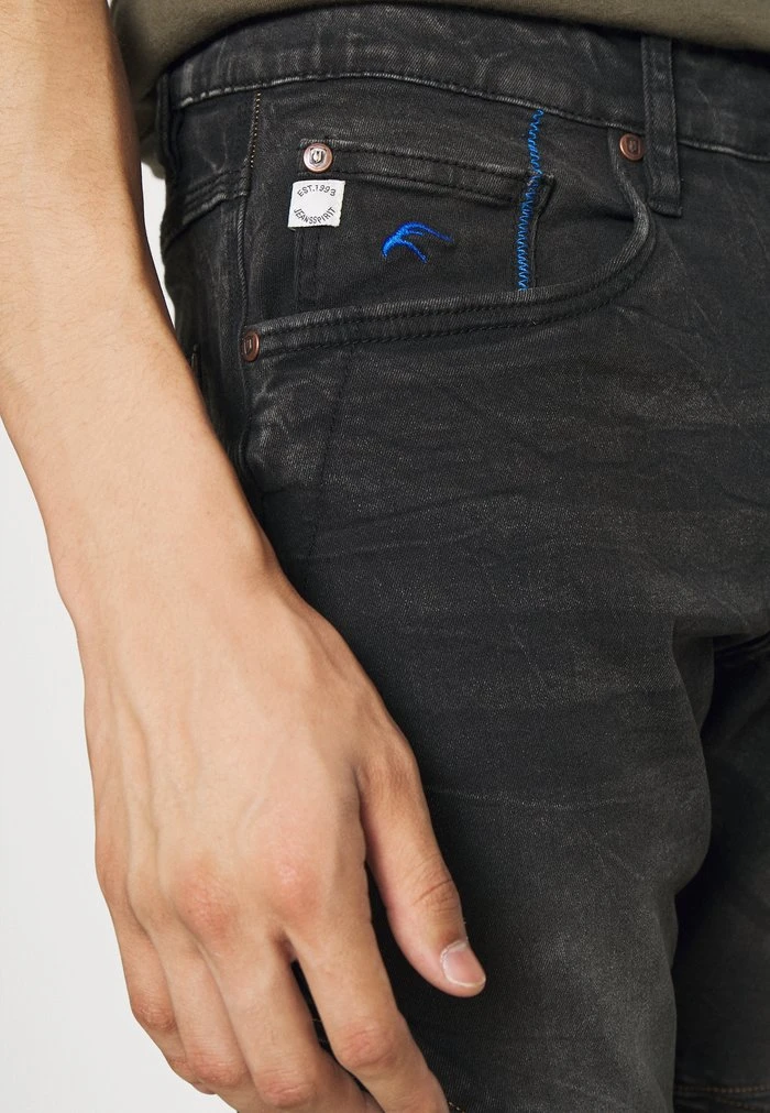 Meilleur prix ⭐ INDICODE JEANS PATTON - JEANS Skinny - Vintage Black ⌛ – Image 6