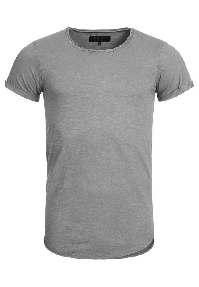 De gros 🛒 INDICODE JEANS WILBUR - T-shirt Imprimé - Grau 🛒 – Image 4