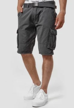 Meilleur prix 🤩 INDICODE JEANS MONROE - Short - Iron 🔔