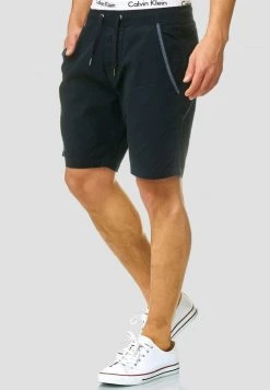 Coupon 😉 INDICODE JEANS REGULAR FIT - Short - Navy 👏